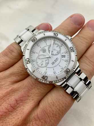  TAG Heuer Formula 1 Lady Ladies Keramik Diamonds Box+Papiere 