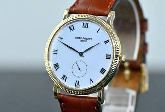 Thumbnail von Patek Philippe Calatrava 3919 | Full Set 1996 from German first owner | Yellow gold