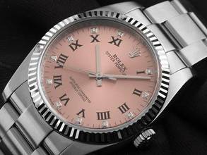 Thumbnail von Rolex Datejust Diamanten Ref.116034 2007 Full Set wie Neu Vintage