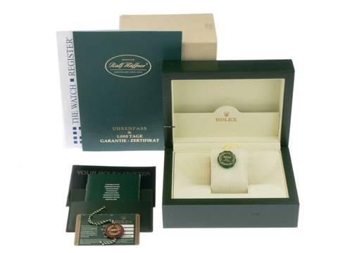  Rolex Datejust Diamanten Ref.116034 2007 Full Set wie Neu Vintage 