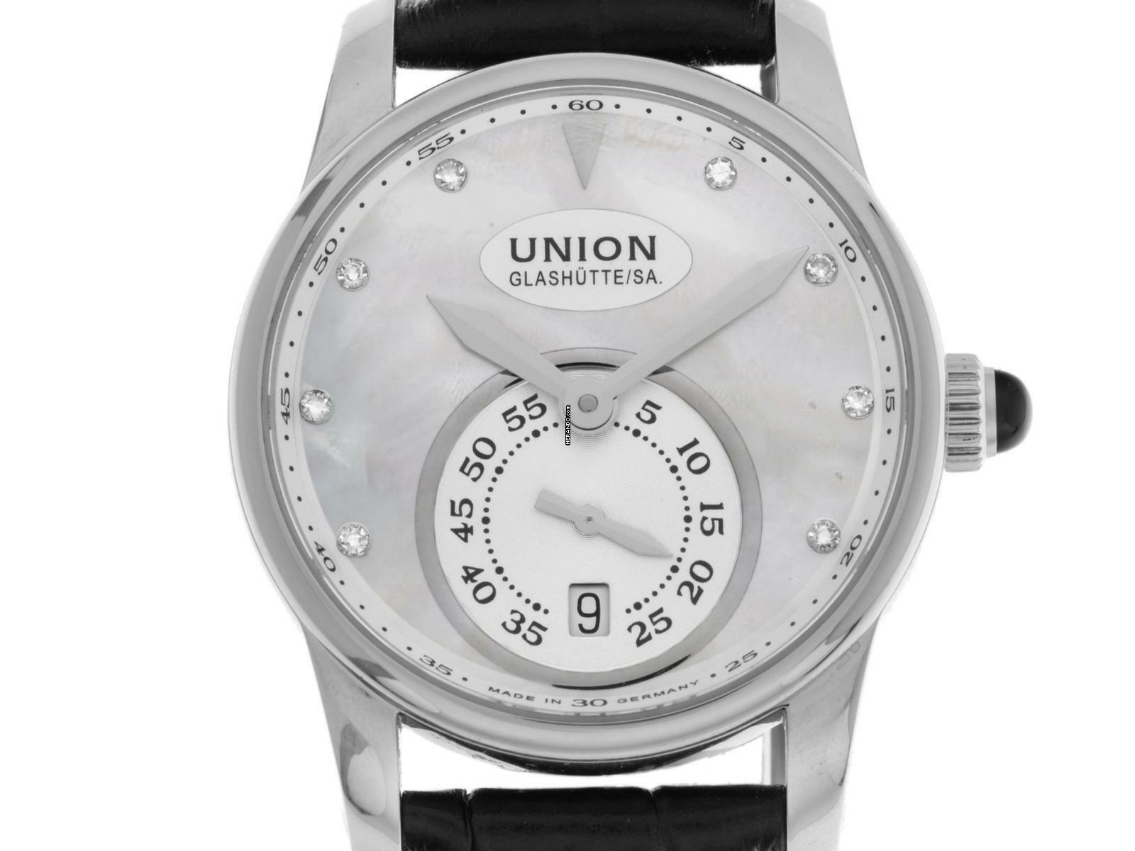  Union Glashütte Seris MOP Ref.D004.2281 2014 Full Set sehr gut Vintage 