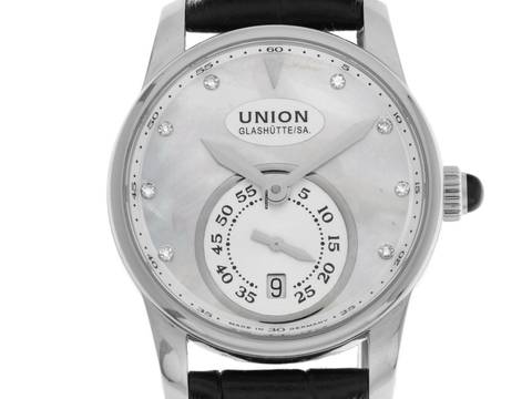  Union Glashütte Seris MOP Ref.D004.2281 2014 Full Set sehr gut Vintage 