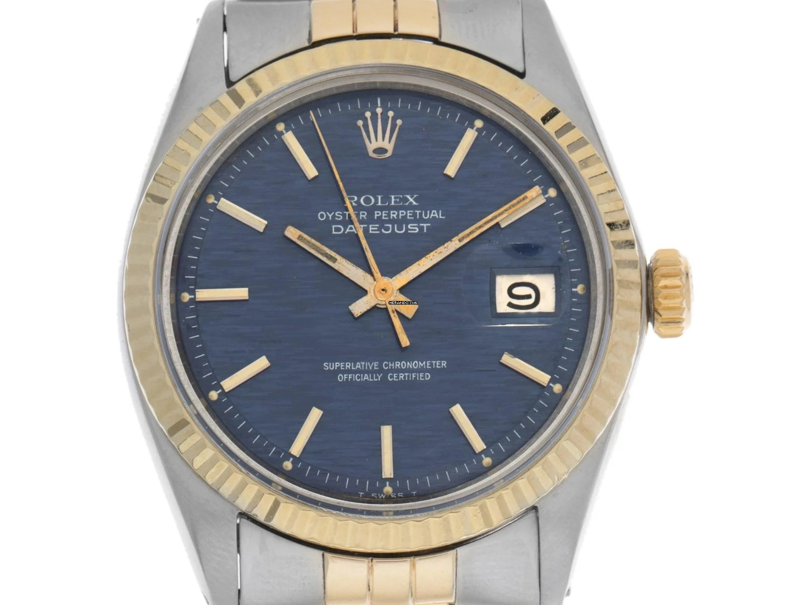  Rolex Datejust 36 Ref.1601 1978 Box&Beschreibung sehr gut Vintage 