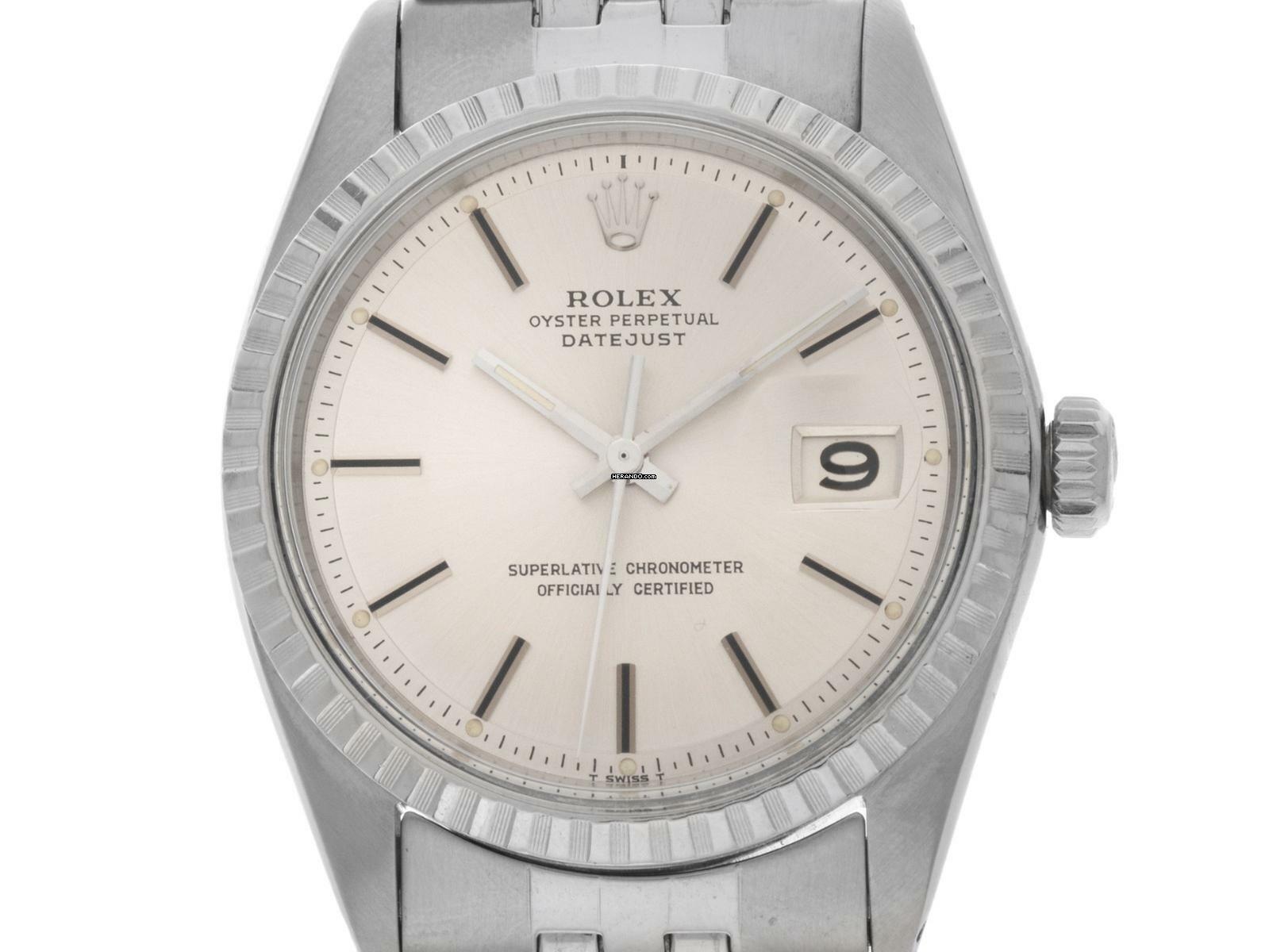 Rolex Datejust 36 Ref.1603 1965 Box&Beschreibung sehr gut Vintage