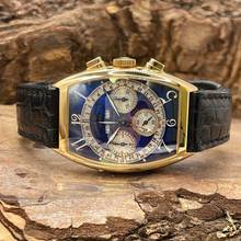 Thumbnail von Franck Muller Magnum Master Calendar Chrono - UNGETRAGEN - FS 2003 - Ref. 6850CCMCAT Blue Metallic Dial