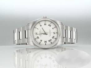 Thumbnail von Rolex Air King 34mm Medium 114200 2009 Edelstahl Automatik Stahl Stainless Steel Oyster-band Chronometer White Dial