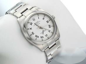 Thumbnail von Rolex Air King 34mm Medium 114200 2009 Edelstahl Automatik Stahl Stainless Steel Oyster-band Chronometer White Dial