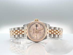 Thumbnail von Rolex Lady-Datejust 26mm 179171 2010 Stahl Roségold 750 Diamanten Automatik Stainless Steel 18kt Rose Gold Jubilé-band Chronometer Oyster