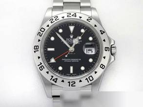 Thumbnail von Rolex Explorer II 16570 T Stahl Automatik 2004 Zweite Zeitzone 2 Edelstahl Stainless Steel Oyster-band Chronometer Black Dial