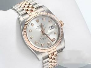 Thumbnail von Rolex Datejust 36 36mm 116231 2014 Stahl Rosegold 750 Diamanten Automatik Stainless Steel 18kt Rose Gold Jubilé-band Chronometer Oyster