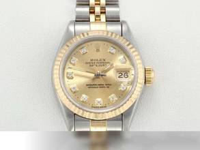 Thumbnail von Rolex Lady-Datejust Edelstahl Gelbgold 750 Diamanten Automatik Gold Stahl Damen