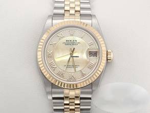 Thumbnail von Rolex Datejust 31 31mm 78273 2002 Stahl Gelbgold 750 Perlmutt Automatik