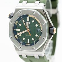 Thumbnail von Audemars Piguet Royal Oak Offshore Diver Green Full Set 2024 LC100
