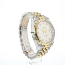 Thumbnail von Rolex Datejust 36 Steel Gold Jubilee Fluted Silver Diamond Dial
