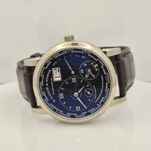 Thumbnail von A. Lange & Söhne Lange 1 Dual Time Ouro Branco 41mm Corda Completo