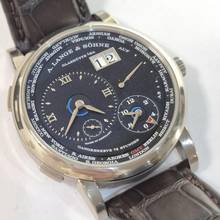 Thumbnail von A. Lange & Söhne Lange 1 Dual Time Ouro Branco 41mm Corda Completo