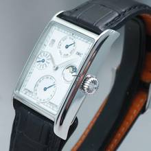 Thumbnail von IWC Novecento Perpetual Calendar 3545 Platinum 950 Box+papers RARE Full Set