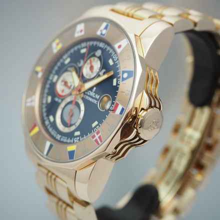  Corum Admiral's Cup Tides Marees LIMITED 977.630.55/V780 RoséGold 18k/750 Box+Papiere 249 Gram ! 