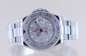 Thumbnail von Rolex Yacht-Master Stahl Platin Medium 35 mm G-Serie Sportlich