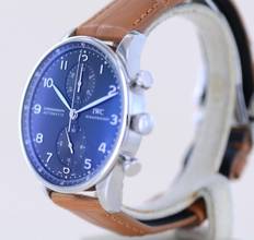 Thumbnail von IWC Portugieser Chronograph Automatik 41mm black Dial Klassiker Dresswatch