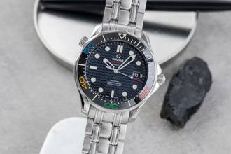 Thumbnail von Omega Seamaster Diver 300 M Rio Stahl Automatik Herrenuhr 522.30.41.20.01.001 B&P