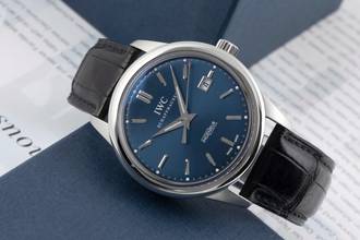 Thumbnail von IWC Ingenieur Automatic Laureus Blue Dial Stahl Automatik Herrenuhr Ref. IW323310 Limited