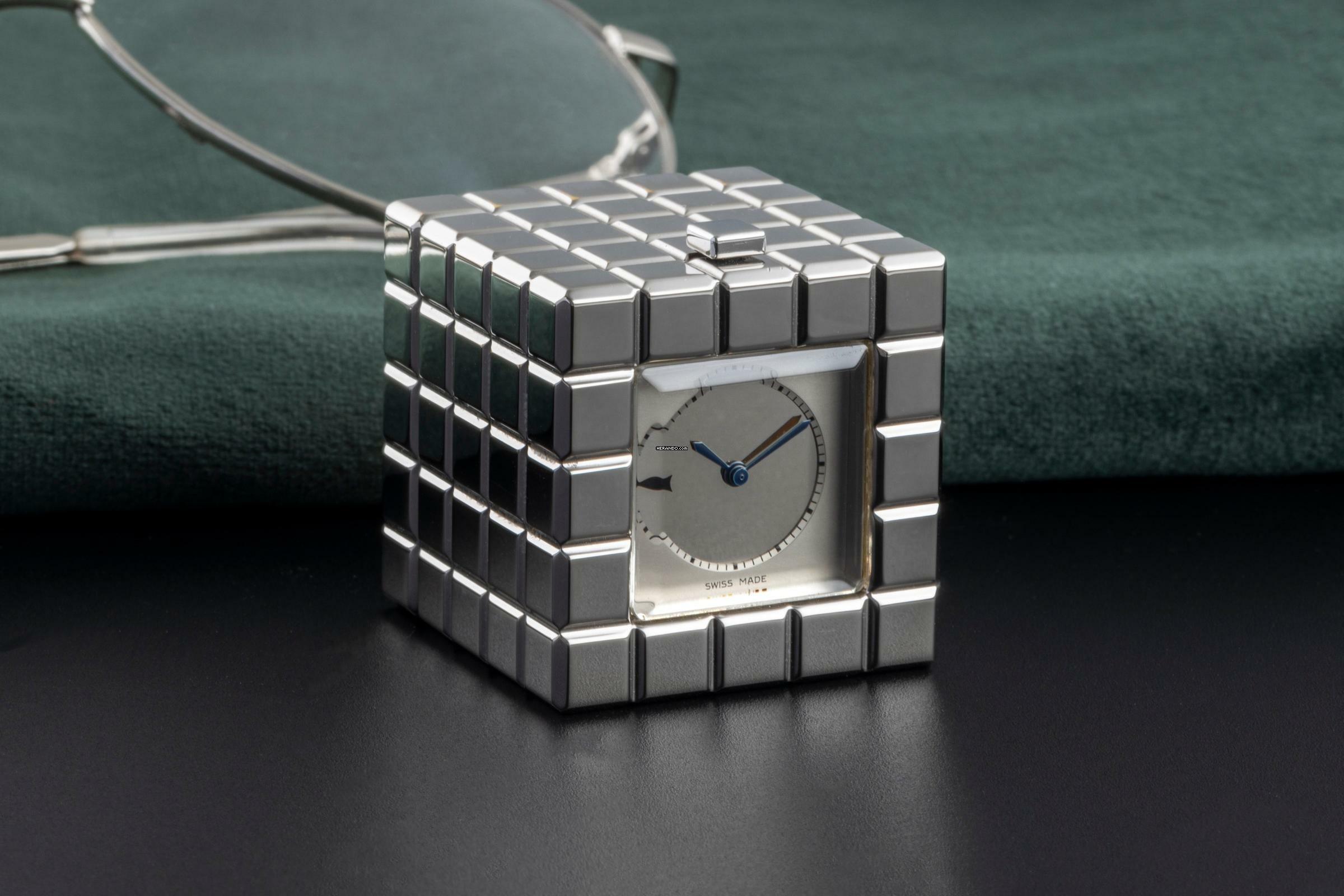 Thumbnail von Chopard Ice Cube Reisewecker Reise-Uhr Würfel Ref. 51/8898/01
