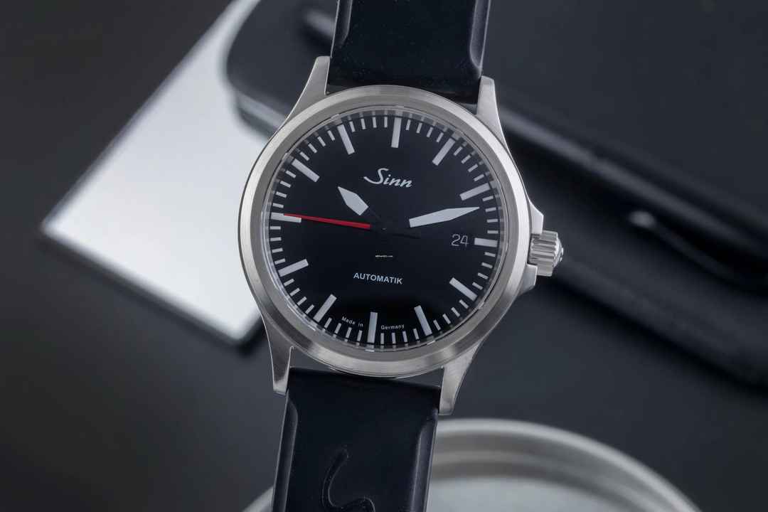  Sinn 556 I RS Edelstahl Automatik Herrenuhr Ref. 556.0106 B&P 2021 