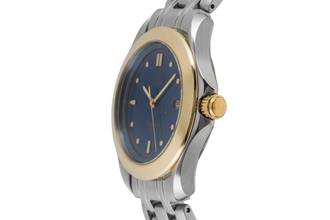 Thumbnail von Omega Seamaster Aqua Terra Chronometer Stahl / Gold Quarz Herrenuhr Ref. 2311.80.00