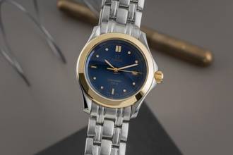 Thumbnail von Omega Seamaster Aqua Terra Chronometer Stahl / Gold Quarz Herrenuhr Ref. 2311.80.00