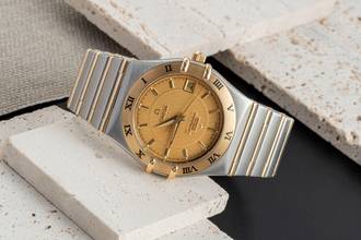 Thumbnail von Omega Constellation Quartz Stahl / Gold Quarz Herrenuhr Ref. 1252.10.00