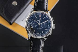 Thumbnail von Breitling for Bentley Premier B01 Green Chronograph 42 Bentley Automatik Ref. AB0118 Papers