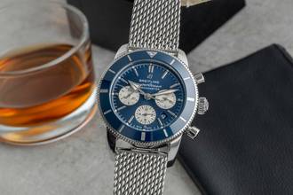 Thumbnail von Breitling Superocean Heritage II Chronograph B01 Chronograph Stahl AB0162161C1A1 B&P