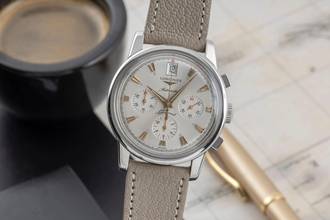 Thumbnail von Longines Conquest Heritage Chronograph Automatik Herrenuhr L1.641.4 Klassiker