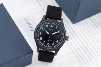 Thumbnail von IWC Fliegeruhr Pilot Top Gun Keramik / Titan Automatik Herrenuhr Ref. IW326901 B&P 2020