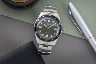 Thumbnail von Oris Divers x Hodinkee Divers Stahl Automatik Herrenuhr 01 400 7774 4087