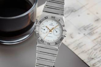 Thumbnail von Omega Constellation Day-Date Stahl Quarz Herrenuhr 396.1070.1 396.1080.1