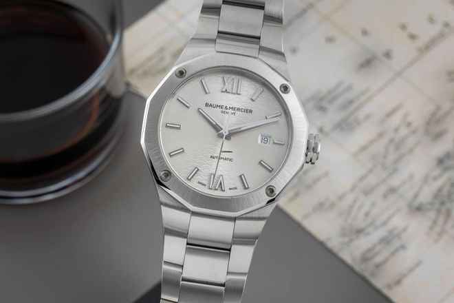  Baume & Mercier Riviera 42MM Edelstahl Automatik Herrenuhr Ref. M0A10622 65901 