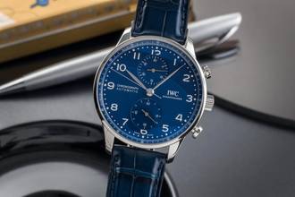 Thumbnail von IWC Portugieser Chronograph Limited Edition 150 Years Automatik Ref. IW371601