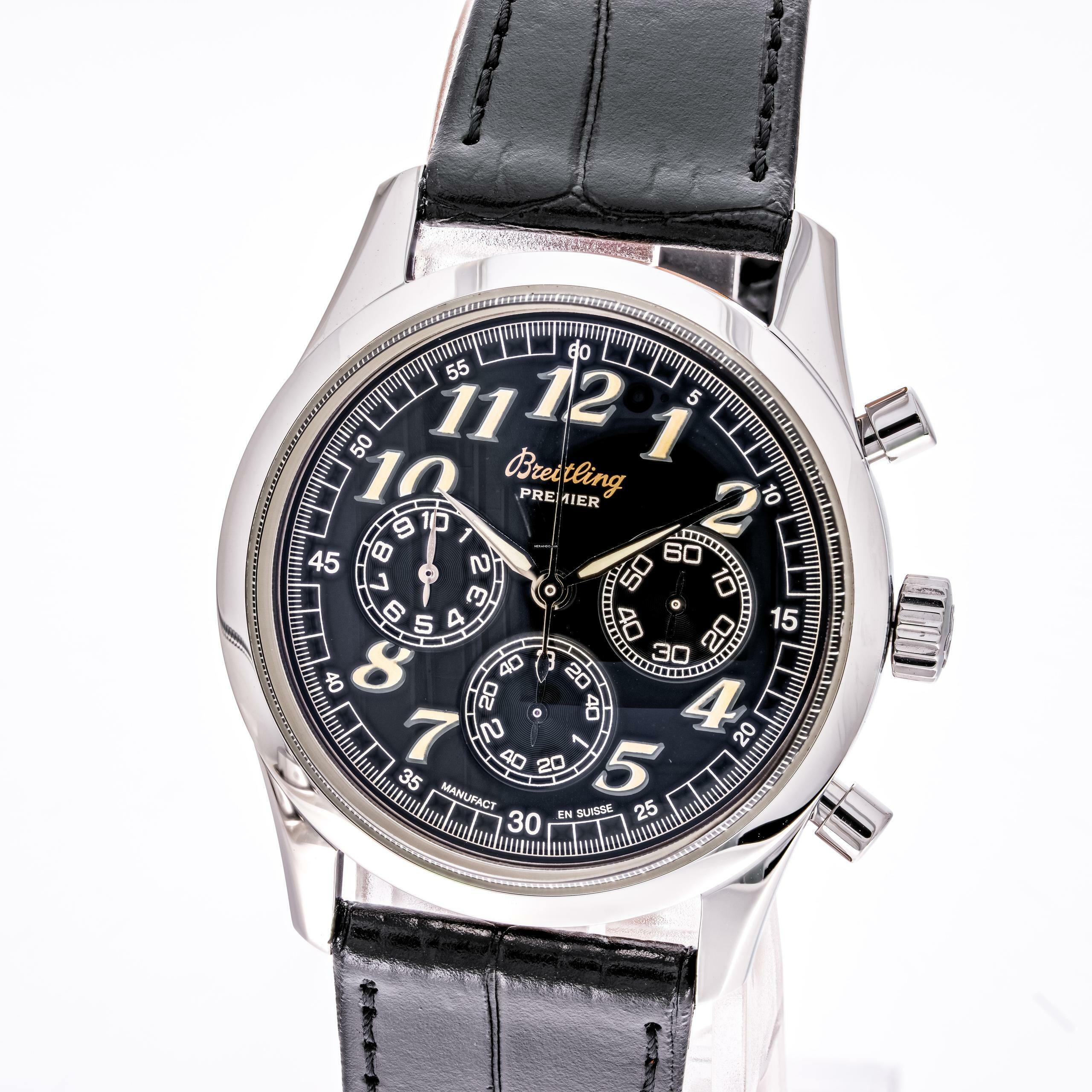  Breitling Navitimer Premier 37 – A40035 – good Condition ~ 1998 