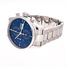 Thumbnail von Union Glashütte Viro Chronograph 41 Blue – D011.414.11.041.00 – like NEW – 2020 Full Set