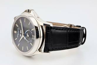 Thumbnail von Patek Philippe Annual Calendar Wempe Edition In Platinum - Limited Edition - With Box And Papers - 5125P-001 2003