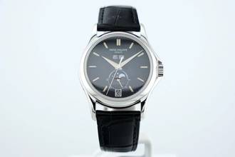 Thumbnail von Patek Philippe Annual Calendar Wempe Edition In Platinum - Limited Edition - With Box And Papers - 5125P-001 2003