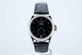 Thumbnail von Patek Philippe Annual Calendar Wempe Edition In Platinum - Limited Edition - With Box And Papers - 5125P-001 2003