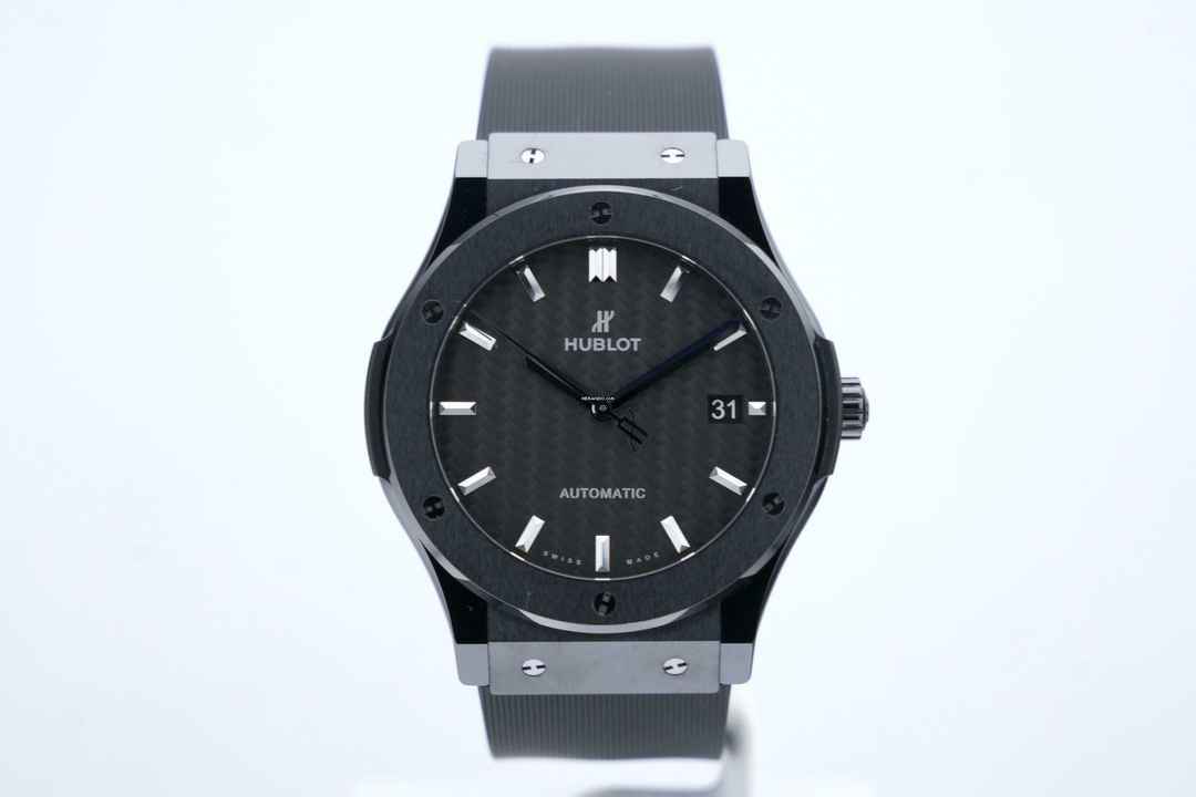  Hublot Classic Fusion Black Magic 45mm - Carbon Dial - Box+Papers - 24 Months Warranty 511.CM.1771.RX 2019 