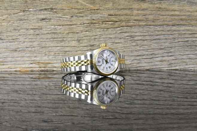  Tudor Prince Oysterdate Princess Oysterdate 92413 Stahl / Gold Automatik - Weißes Diamant Ziffernblatt 