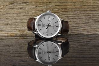 Thumbnail von TAG Heuer Carrera Calibre 5 Date Day Silver Dial Automatik - Full Set 2024