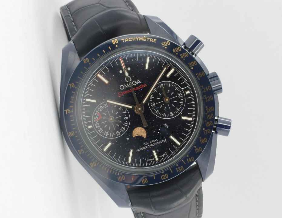  Omega Speedmaster Moonphase Moonwatch Moonphase Blue Side Of The Moon 