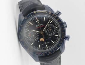 Thumbnail von Omega Speedmaster Moonphase Moonwatch Moonphase Blue Side Of The Moon