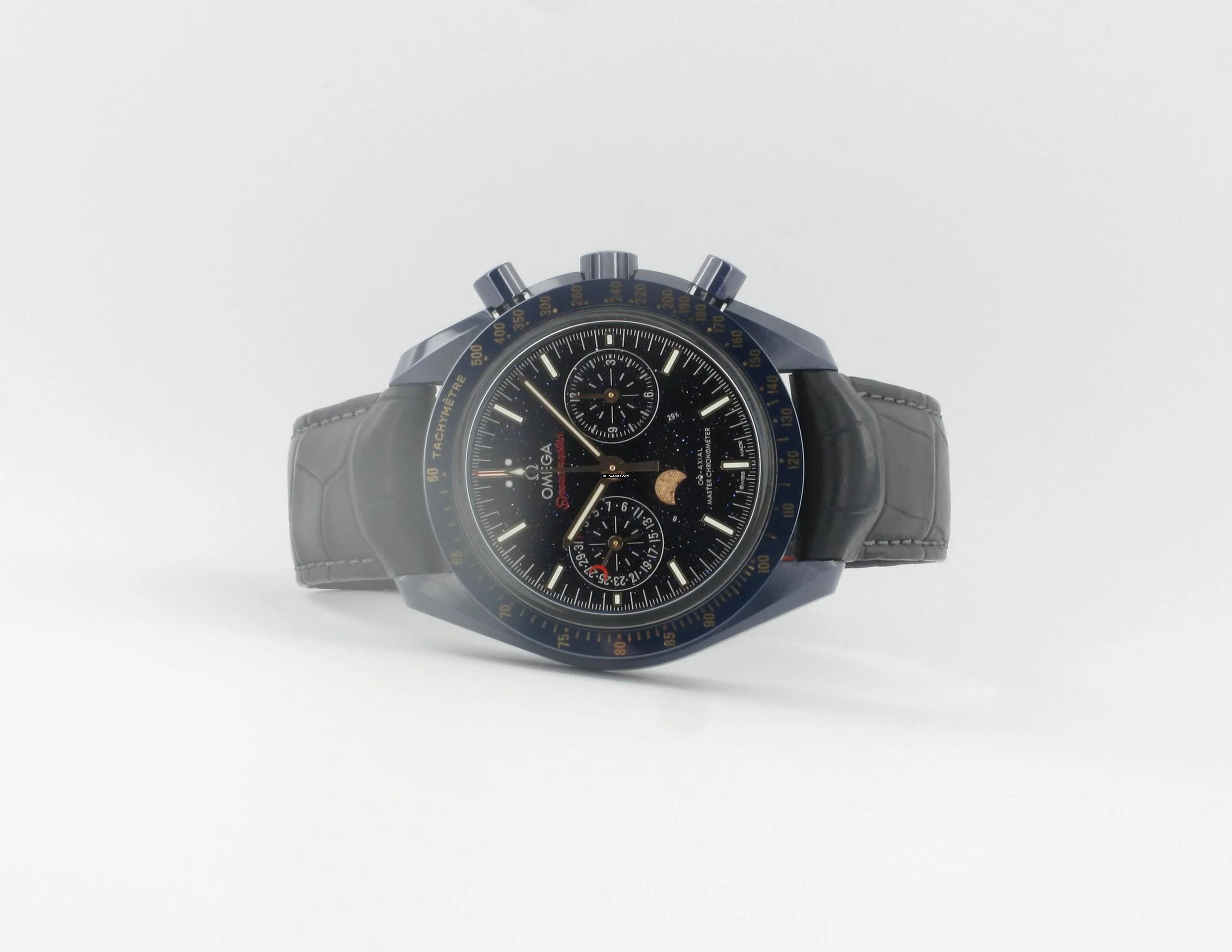 Thumbnail von Omega Speedmaster Moonphase Moonwatch Moonphase Blue Side Of The Moon